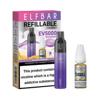 Elfbar - EV5000 Refillable Starter Kit Blue Razz Lemonade