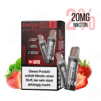 Swipe Up - Pre-Filled Pods Erdbeere 20mg Nikotinsalz