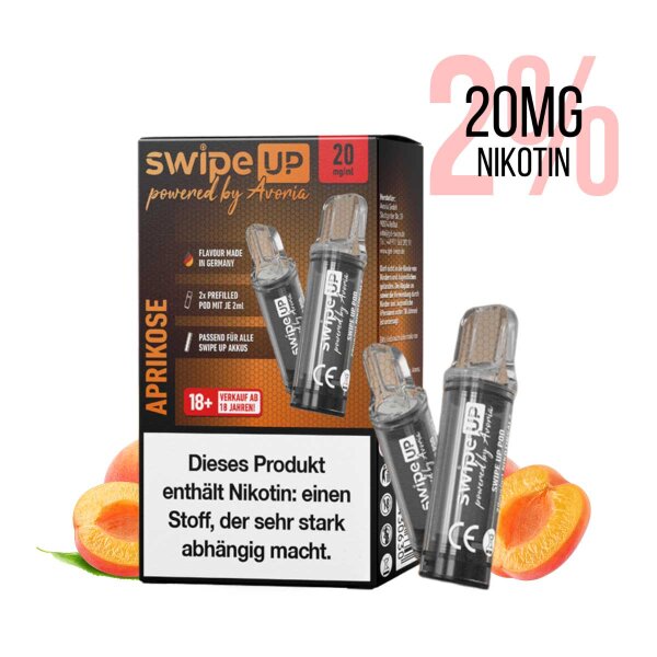 Swipe Up - Baccello preriempito allalbicocca 20mg/ml (2%)