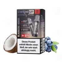Swipe Up - Pre-Filled Pods Blaubeere Kokos 20mg Nikotinsalz