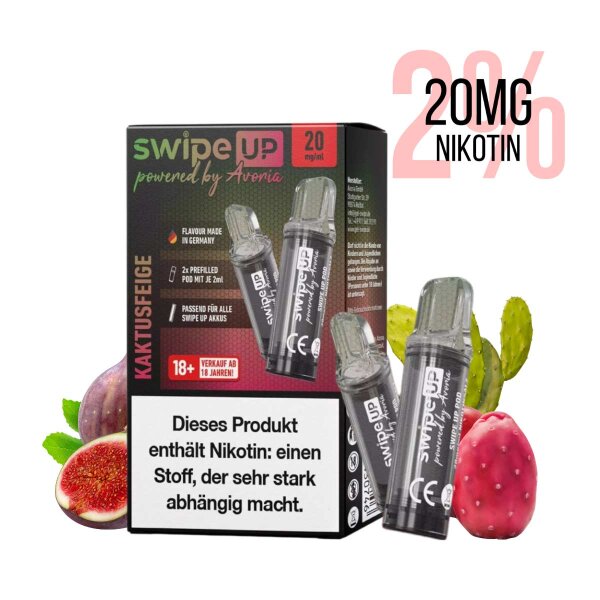 Swipe Up - Pod pré-rempli figue de Barbarie 20mg/ml (2%)