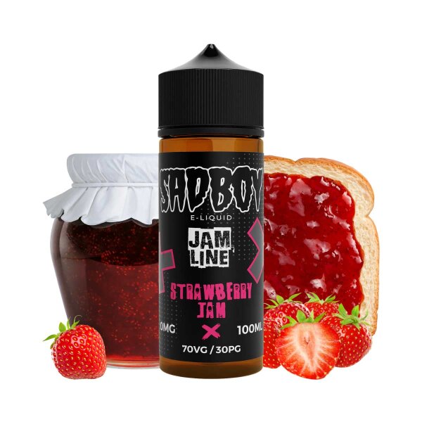 Sadboy - Jam - Strawberry Jam 120ml shortfill