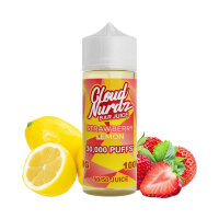 Cloud Nurdz Bar Juice - Strawberry Lemon 120ml Shortfill