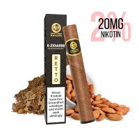 XO Havana - Disposable E-Cigar RETTO Almond 20mg Nicotine...