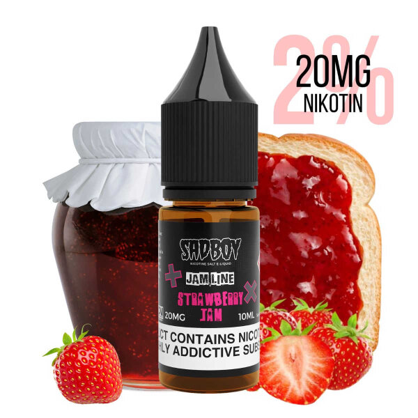 Sadboy - Jam - Strawberry Jam Nicsalt 20mg/ml (2%)