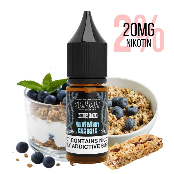 Sadboy - Nola - Blueberry Granola Nicsalt 20mg/ml (2%)