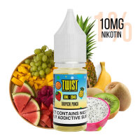 Twist E-Liquids - Tropical Punch Nicsalt 10mg/ml (1%)