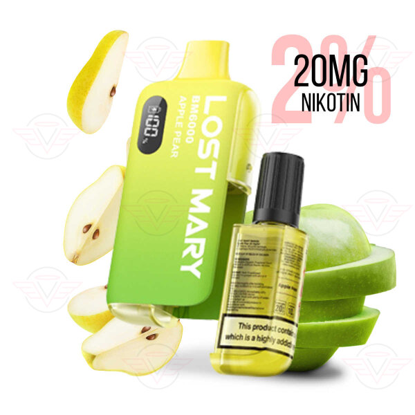 Elfbar - Lost Mary BM6000 - Kit monouso pera mela