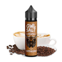 OWL Salt - Cappuccino Longfill 10ml in 60ml Flasche