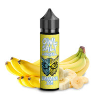 OWL Salt - Banana Ice Longfill 10ml in 60ml Flasche