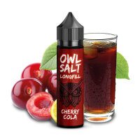OWL Salt - Cherry Cola Longfill 10ml in 60ml Flasche