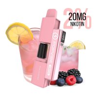 Geek Vapo - V5000 20 mg NS - Kit de vape jetable - Pink...