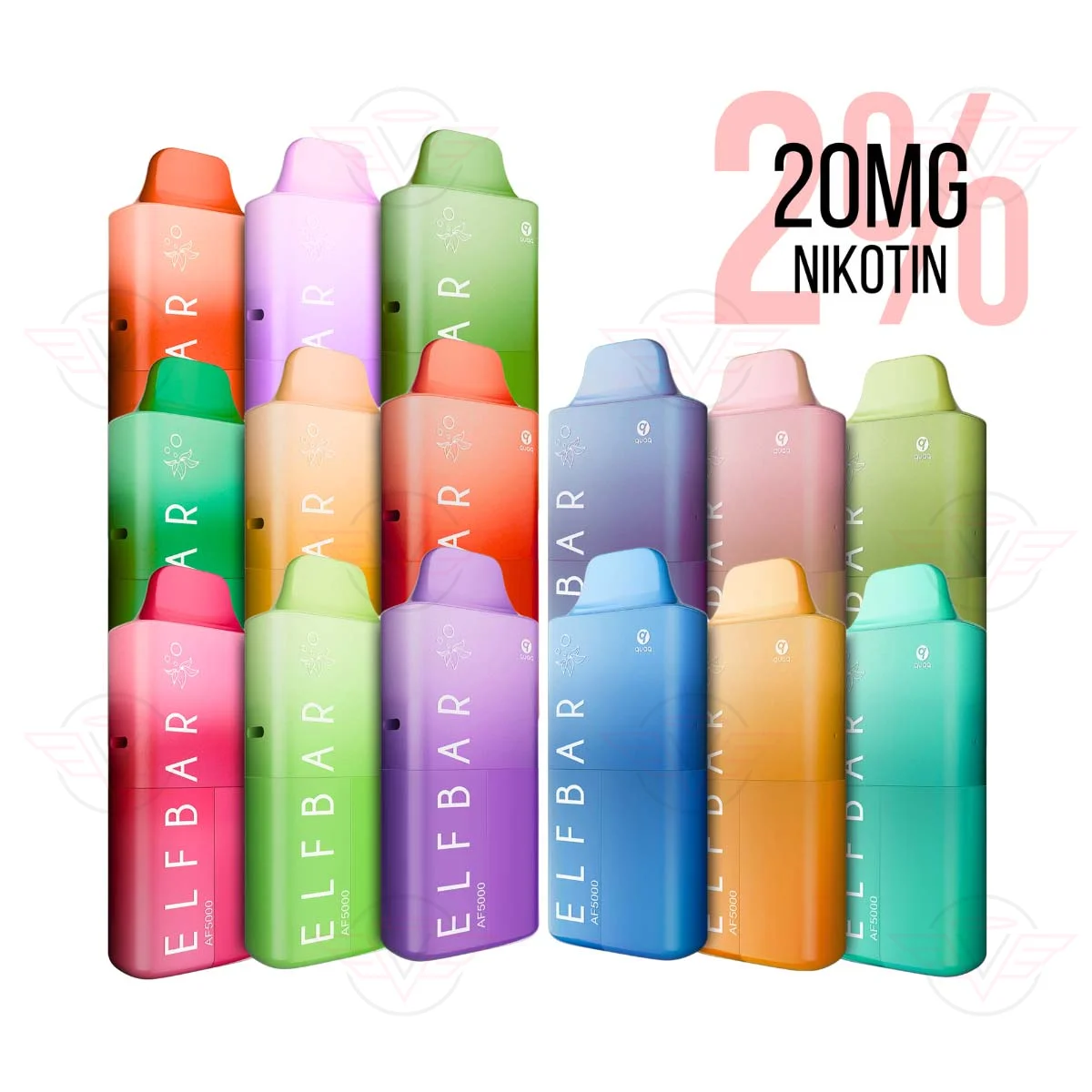 Elfbar AF5000 Hybrid-Vape mit Nachfülltank und bis zu 5000 Zügen