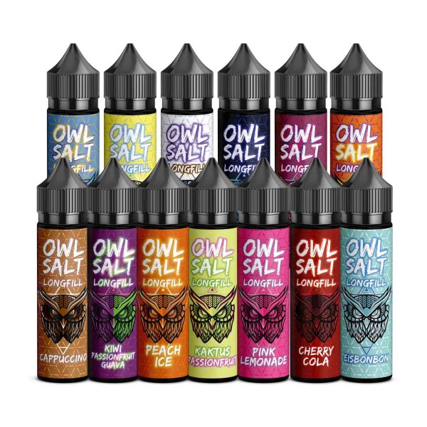 OWL Salt - Longfill 10ml in 60ml Flasche