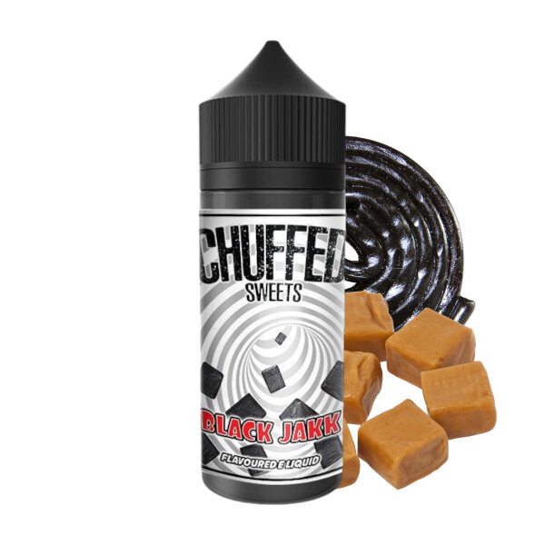 Chuffed Sweets - Black Jakk 120ml Shortfill MHDÜ