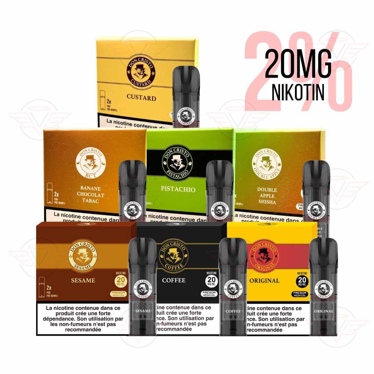 PGVG Labs Don Cristo Pre-Filled Pods Acheter à bas prix