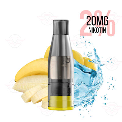 KIWI VAPOR - KIWI GO Plus Kartuschen Banana Ice 20mg/ml