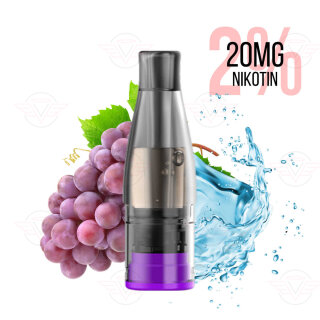 KIWI VAPOR - KIWI GO Plus cartridges 20mg NS Grape Ice