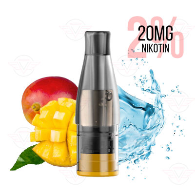 KIWI VAPOR - KIWI GO Plus Kartuschen Mango Ice 20mg/ml