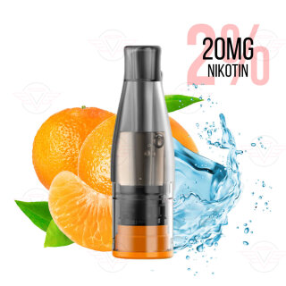 KIWI VAPOR - KIWI GO Plus cartridges 20mg NS Tangerine Ice
