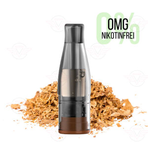 KIWI VAPOR - KIWI GO Plus Kartusche Ohne Nikotin Dry Tobacco