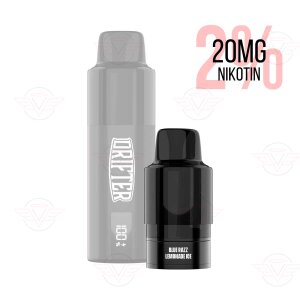 Drifter Bar 6000 Pre-filled Pod Blue Razz Lemonade mit gerät step 2