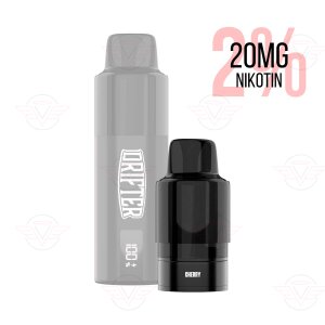 Drifter Bar 6000 Pre-filled Pod Cherry mit Gerät step 2