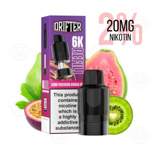 Drifter Bar 6000 - Pre-filled Pod V2 Kiwi Passion Guava Ice