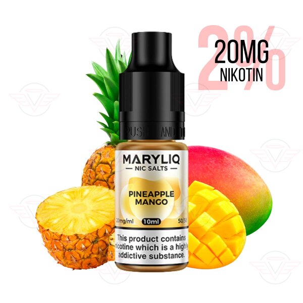 Lost Mary - Maryliq Pineapple Mango 20mg/ml Nikotin Salz