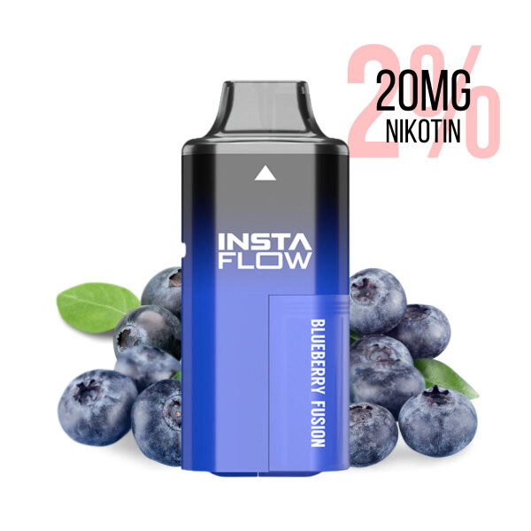 Insta - Instaflow 5000 Blueberry Fusion Kit Vape Monouso 20mg/ml Nicotina Sale