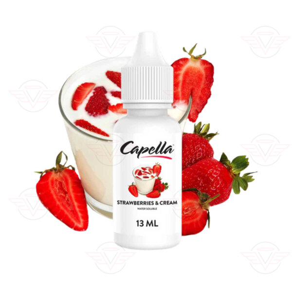 Capella Arôme Fraises et Crème