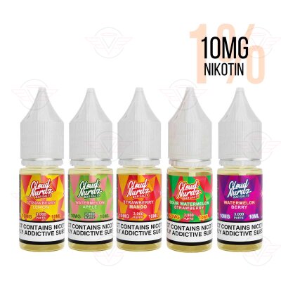 Strawberry Lemon Liquidos Salt  Etiquetada "Cloud Nurdz Cloud Nerds Vape  Juice Flavors