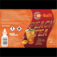 e-Saft - Peach Tea 18ml