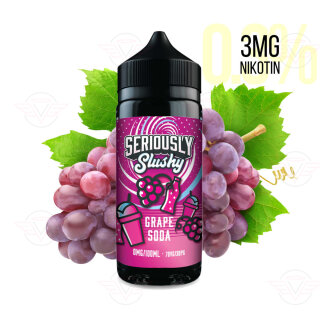 DOOZY VAPE - Seriously Slushy - 120 ml Shortfill  Grape...