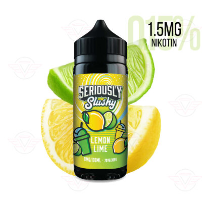 DOOZY VAPE - Seriously Slushy - 120ml Shortfill  Lemon Lime 1.5mg/ml