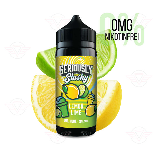DOOZY VAPE - Seriously Slushy - 120ml Shortfill  Lemon Lime Without Nicotine