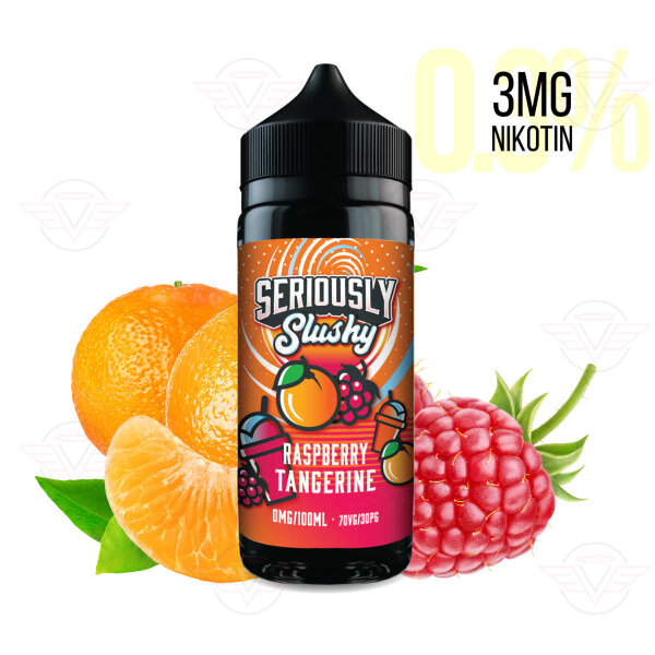 DOOZY VAPE - Seriously Slushy - 120 ml Shortfill  Framboise-mandarine 3 mg/ml
