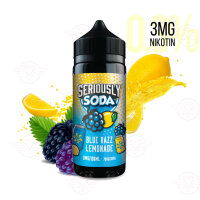 DOOZY VAPE - Seriously Soda 120ml shortfill Blue Razz...