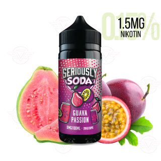 DOOZY VAPE - Seriously Soda 120 ml Shortfill  Guava...