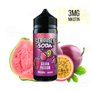 DOOZY VAPE - Seriously Soda 120 ml Shortfill  Guava...