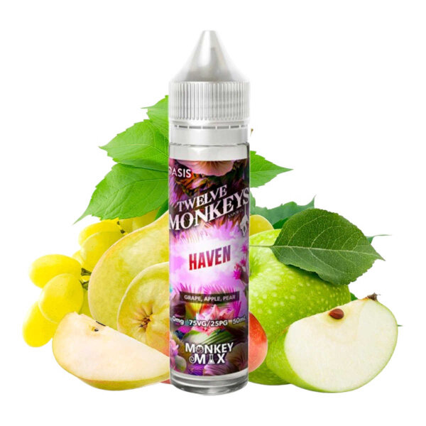 Twelve Monkey`s - Oasis Haven 50ml Shortfill mhdue