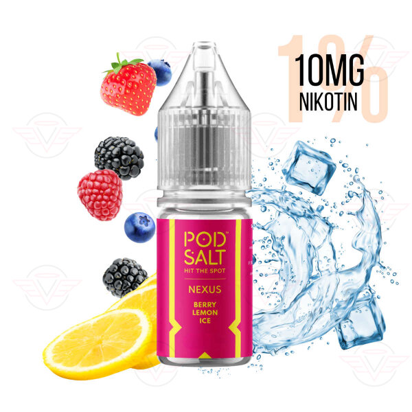 Pod Salt - Nexus Berry Lemon Ice 10mg/ml