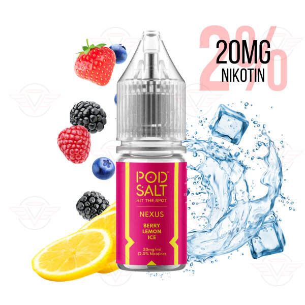 Pod Salt - Nexus Berry Lemon Ice 20mg/ml