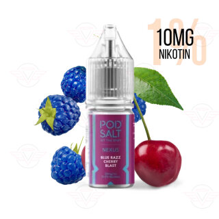 Pod Salt - Nexus Blue Razz Cherry Blast 10mg/ml