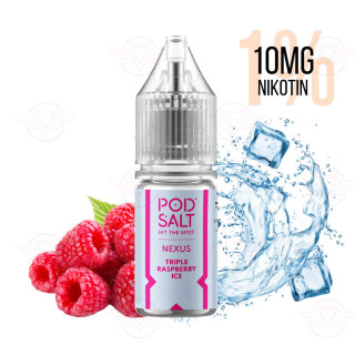 Pod Salt - Nexus Triple Framboise Glacée 10 mg/ml
