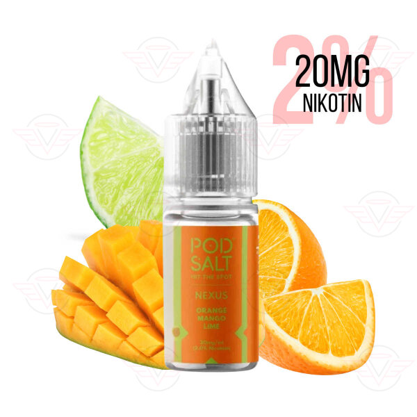 Pod Salt - Nexus Orange Mango Lime 20mg/ml