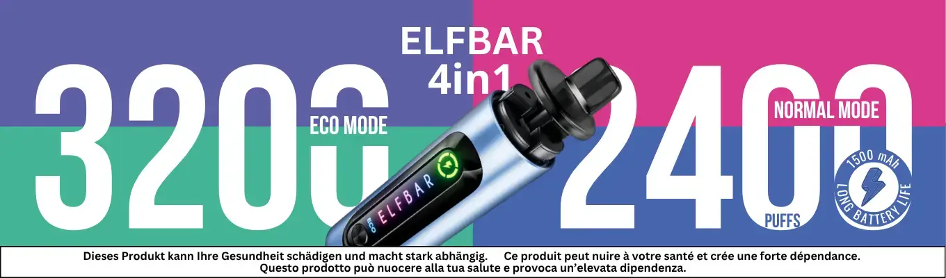 NEW ELFBAR 4in1