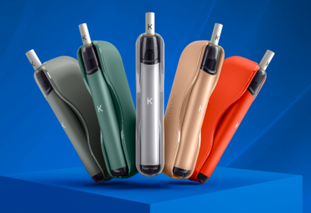 Système pod KIWI Vapor avec powerbank et accessoires dans l’avis Vape.ch