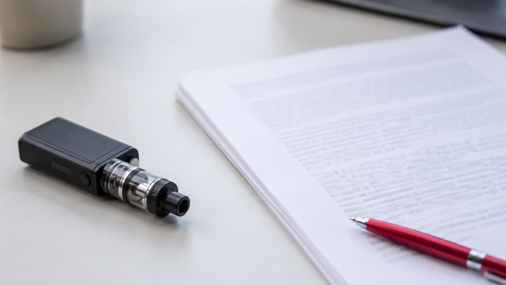 E-cigarette, scientific paper and notes about a retracted study at Vape.ch