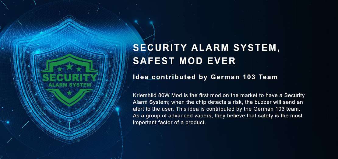 Vapefly Kriemhild 80W Security System